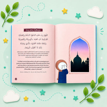 50+ Essential Duas - Book for Kids
