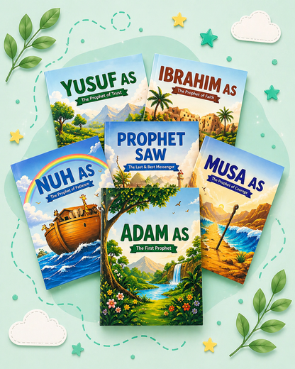 Prophetic Stories for Kids – Complete Set of 6 Books