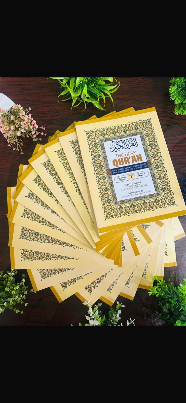 Holy Quran – Urdu Translation in Roman Script (30 Books for each Para/Juz)